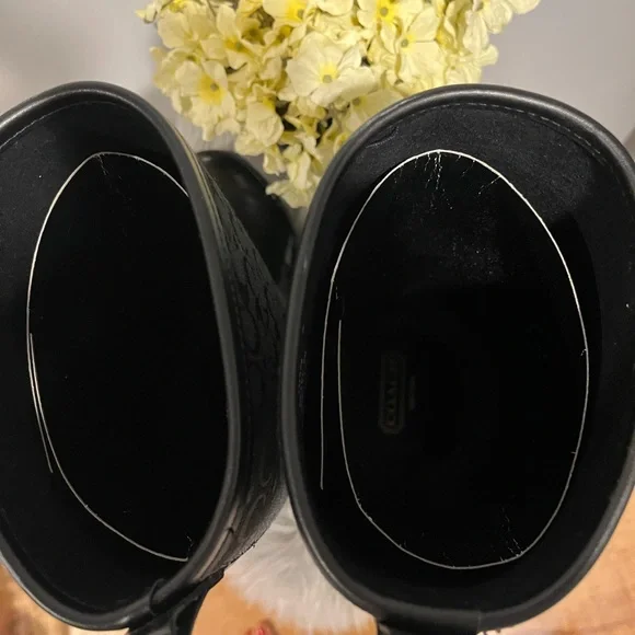 Coach Rain boots NWOT - Picture 6 of 9